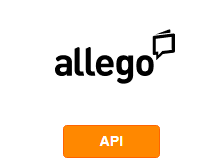 Allego diğer sistemlerle API aracılığıyla entegrasyon