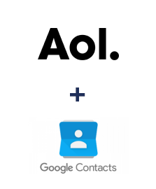 AOL ve Google Contacts entegrasyonu