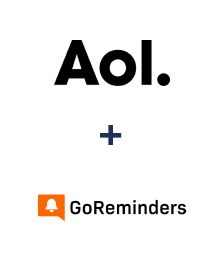 AOL ve GoReminders entegrasyonu