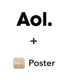 AOL ve Poster entegrasyonu