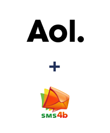 AOL ve SMS4B entegrasyonu
