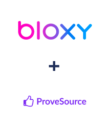 Bloxy ve ProveSource entegrasyonu Bloxy ve ProveSource entegrasyonu