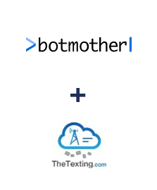 Botmother ve TheTexting entegrasyonu Botmother ve TheTexting entegrasyonu