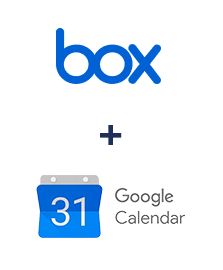 Box ve Google Calendar entegrasyonu