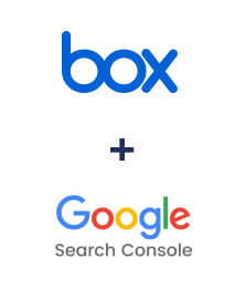 Box ve Google Search Console entegrasyonu