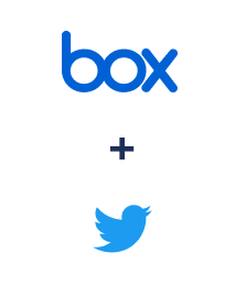 Box ve Twitter entegrasyonu