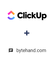 ClickUp ve BYTEHAND entegrasyonu ClickUp ve BYTEHAND entegrasyonu