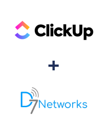ClickUp ve D7 Networks entegrasyonu