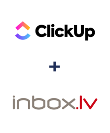 ClickUp ve INBOX.LV entegrasyonu