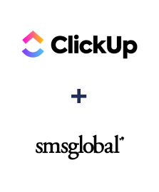 ClickUp ve SMSGlobal entegrasyonu