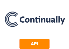Continually diğer sistemlerle API aracılığıyla entegrasyon