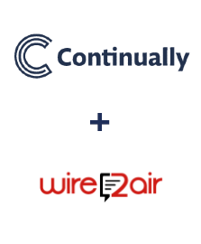 Continually ve Wire2Air entegrasyonu