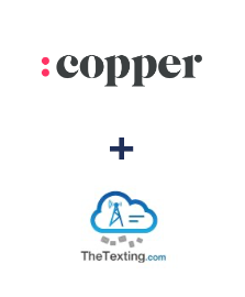 Copper ve TheTexting entegrasyonu