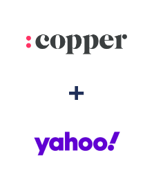 Copper ve Yahoo! entegrasyonu