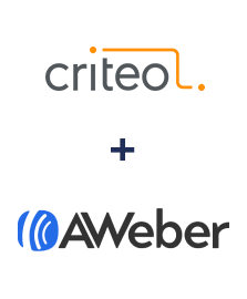 Criteo ve AWeber entegrasyonu
