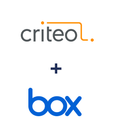 Criteo ve Box entegrasyonu