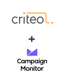 Criteo ve Campaign Monitor entegrasyonu