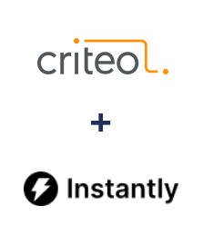 Criteo ve Instantly entegrasyonu