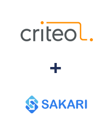 Criteo ve Sakari entegrasyonu