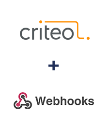 Criteo ve Webhooks entegrasyonu