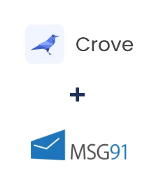 Crove ve MSG91 entegrasyonu