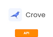 Crove diğer sistemlerle API aracılığıyla entegrasyon
