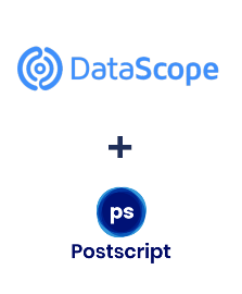 DataScope Forms ve Postscript entegrasyonu