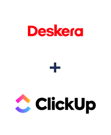 Deskera CRM ve ClickUp entegrasyonu