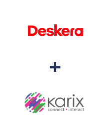 Deskera CRM ve Karix entegrasyonu