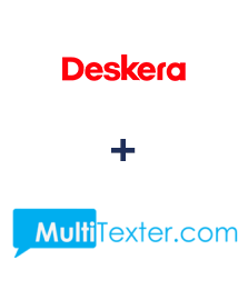 Deskera CRM ve Multitexter entegrasyonu