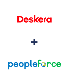 Deskera CRM ve PeopleForce entegrasyonu