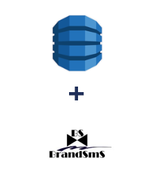 Amazon DynamoDB ve BrandSMS  entegrasyonu