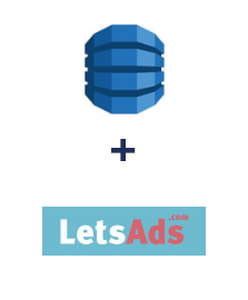 Amazon DynamoDB ve LetsAds entegrasyonu