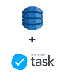 Amazon DynamoDB ve MeisterTask entegrasyonu