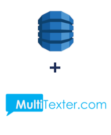 Amazon DynamoDB ve Multitexter entegrasyonu