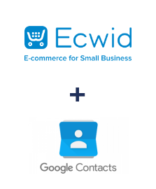 Ecwid ve Google Contacts entegrasyonu