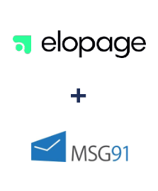 Elopage ve MSG91 entegrasyonu