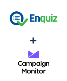 Enquiz ve Campaign Monitor entegrasyonu