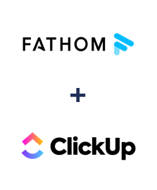 Fathom ve ClickUp entegrasyonu