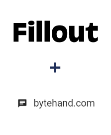 Fillout ve BYTEHAND entegrasyonu Fillout ve BYTEHAND entegrasyonu