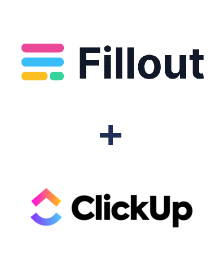 Fillout ve ClickUp entegrasyonu