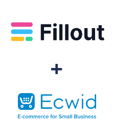 Fillout ve Ecwid entegrasyonu