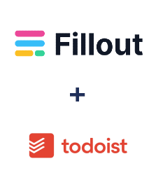 Fillout ve Todoist entegrasyonu