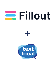 Fillout ve Textlocal entegrasyonu