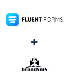 Fluent Forms Pro ve BrandSMS  entegrasyonu