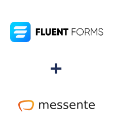 Fluent Forms Pro ve Messente entegrasyonu