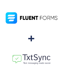 Fluent Forms Pro ve TxtSync entegrasyonu