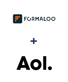 Formaloo ve AOL entegrasyonu