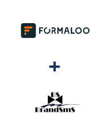 Formaloo ve BrandSMS  entegrasyonu