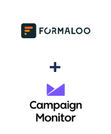 Formaloo ve Campaign Monitor entegrasyonu